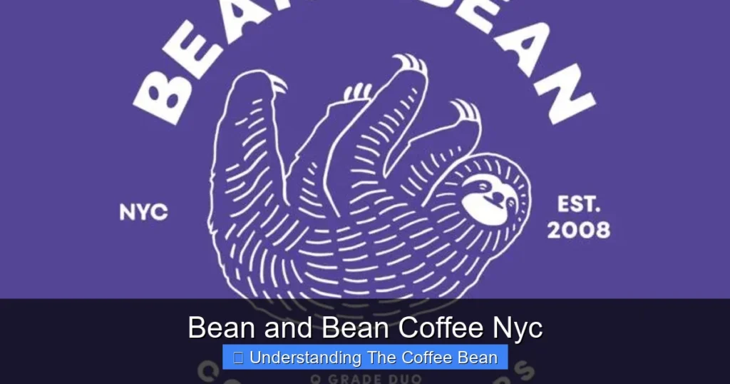 Bean and Bean Coffee Nyc