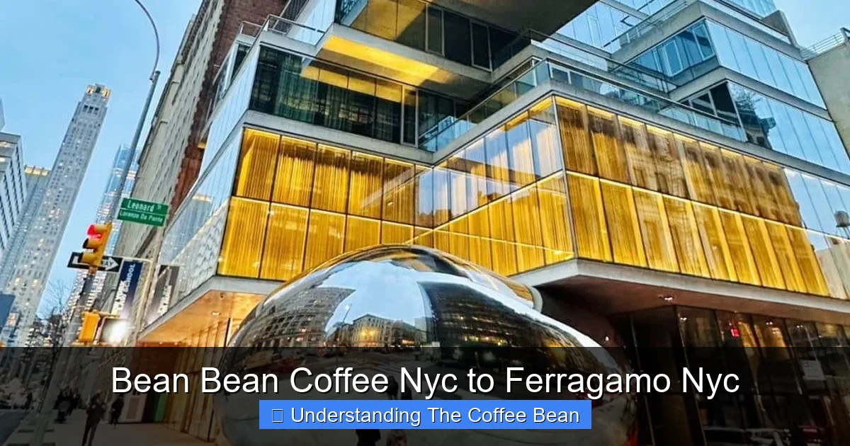 Bean Bean Coffee Nyc to Ferragamo Nyc