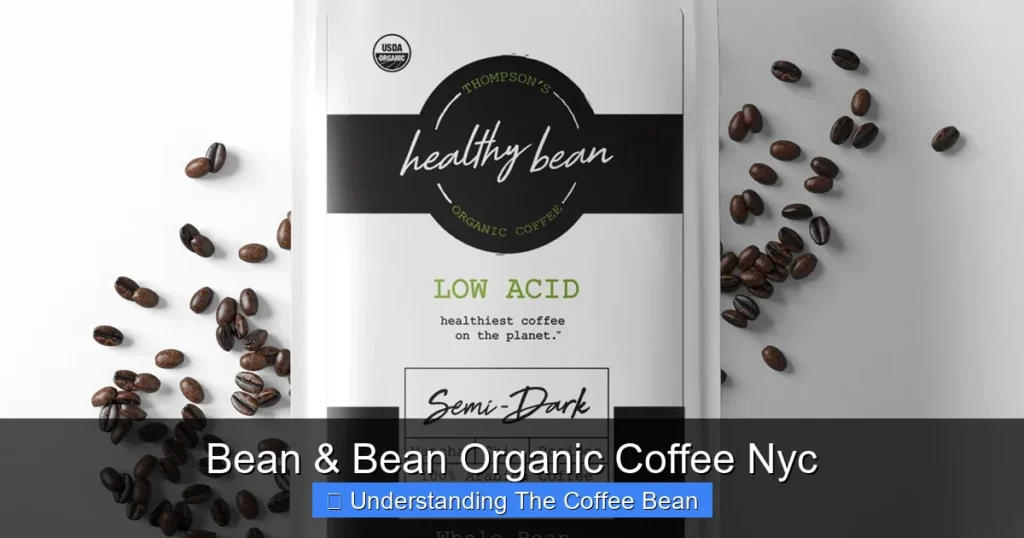 Bean & Bean Organic Coffee Nyc
