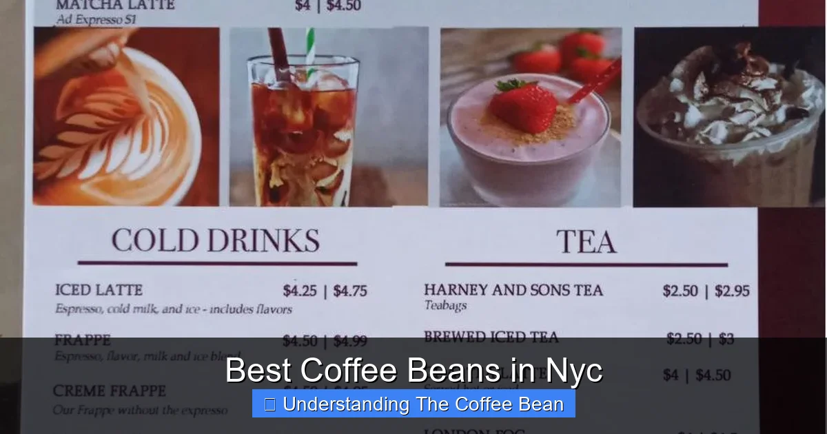 Best Coffee Beans in Nyc