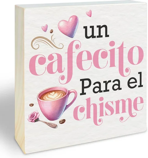 5 Inches Coffee Bar Decor Sign