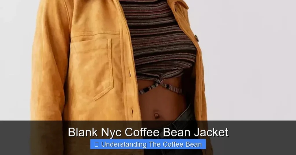 Blank Nyc Coffee Bean Jacket