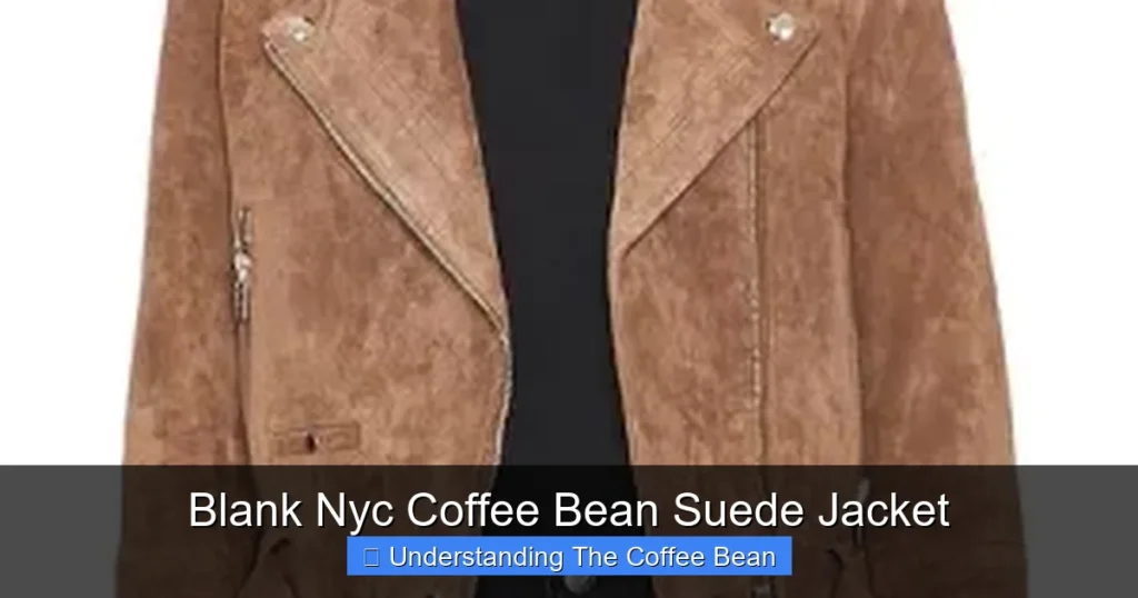 Blank Nyc Coffee Bean Suede Jacket