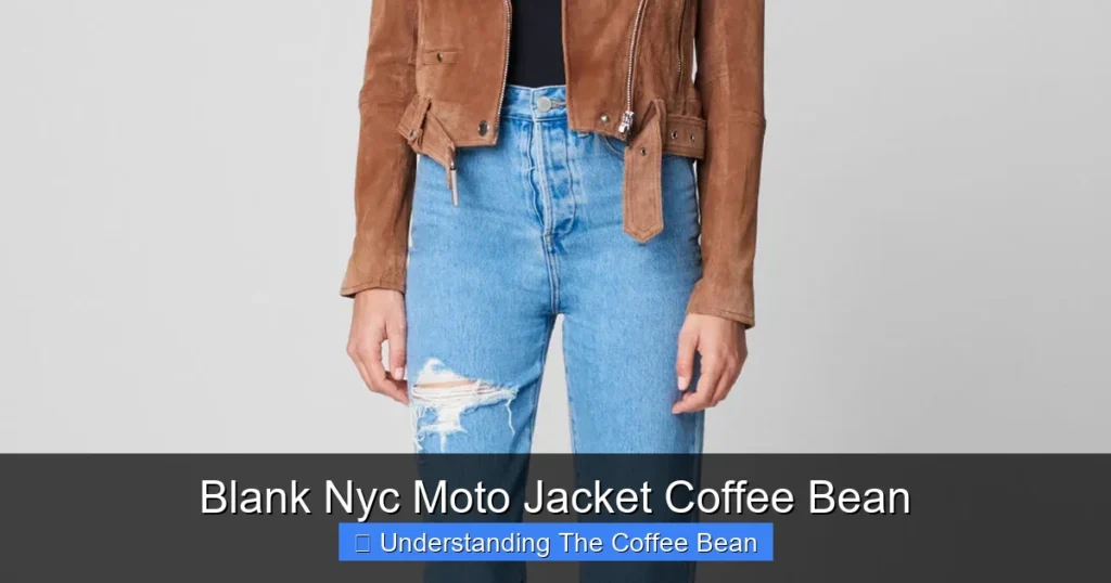 Blank Nyc Moto Jacket Coffee Bean