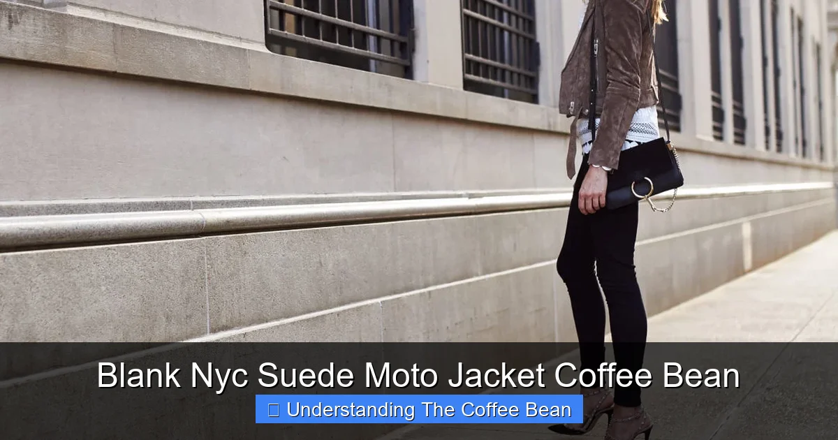 Blank Nyc Suede Moto Jacket Coffee Bean