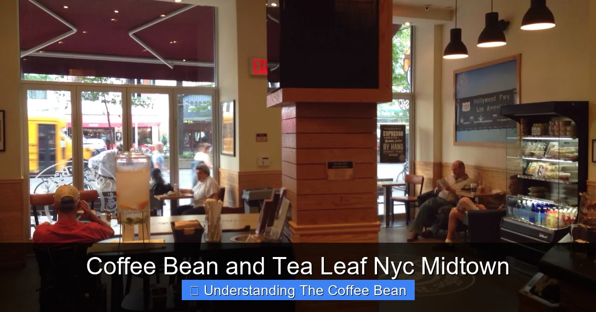 Coffee Bean and Tea Leaf Nyc Midtown