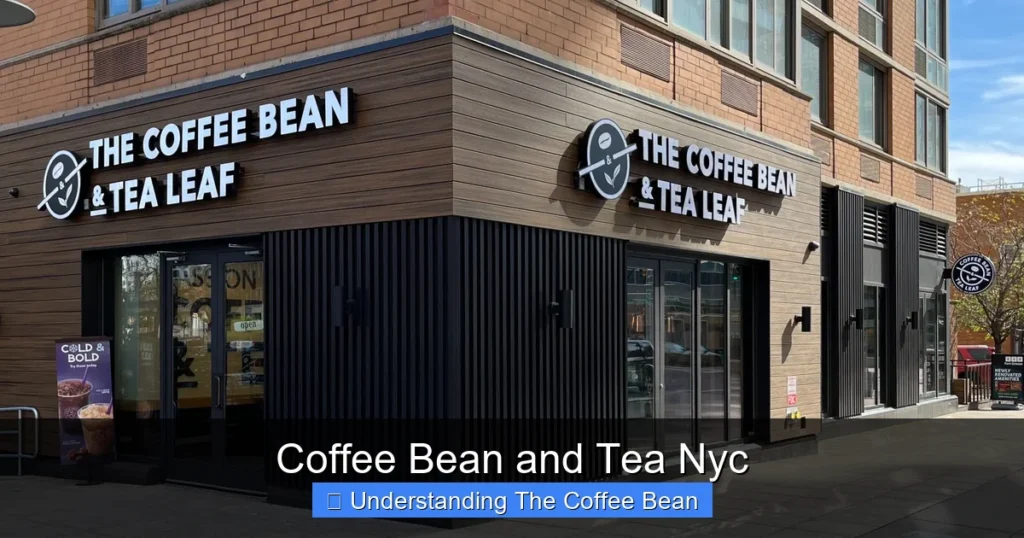 Coffee Bean and Tea Nyc