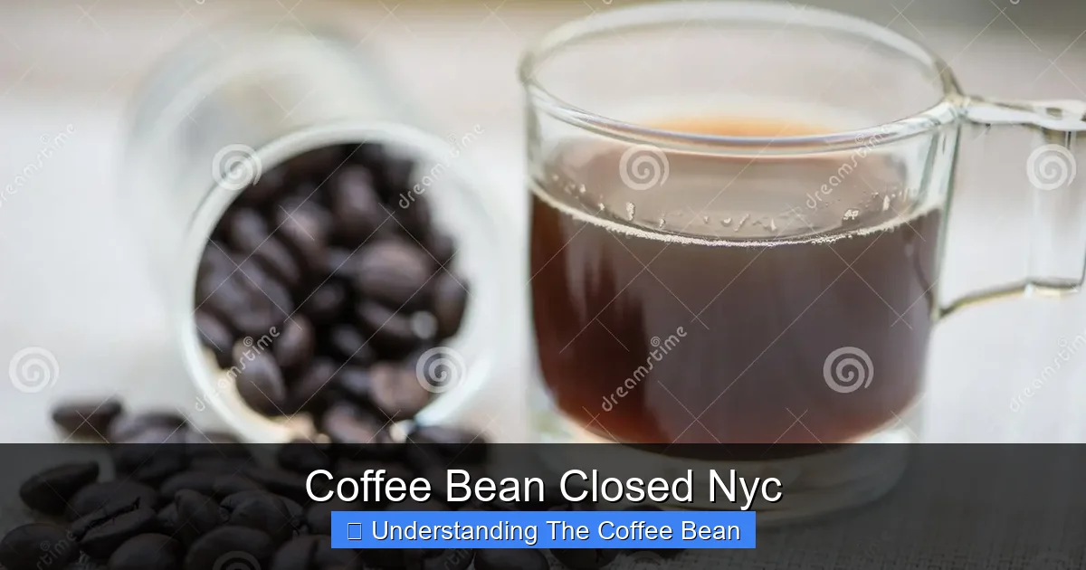 Coffee Bean Closed Nyc