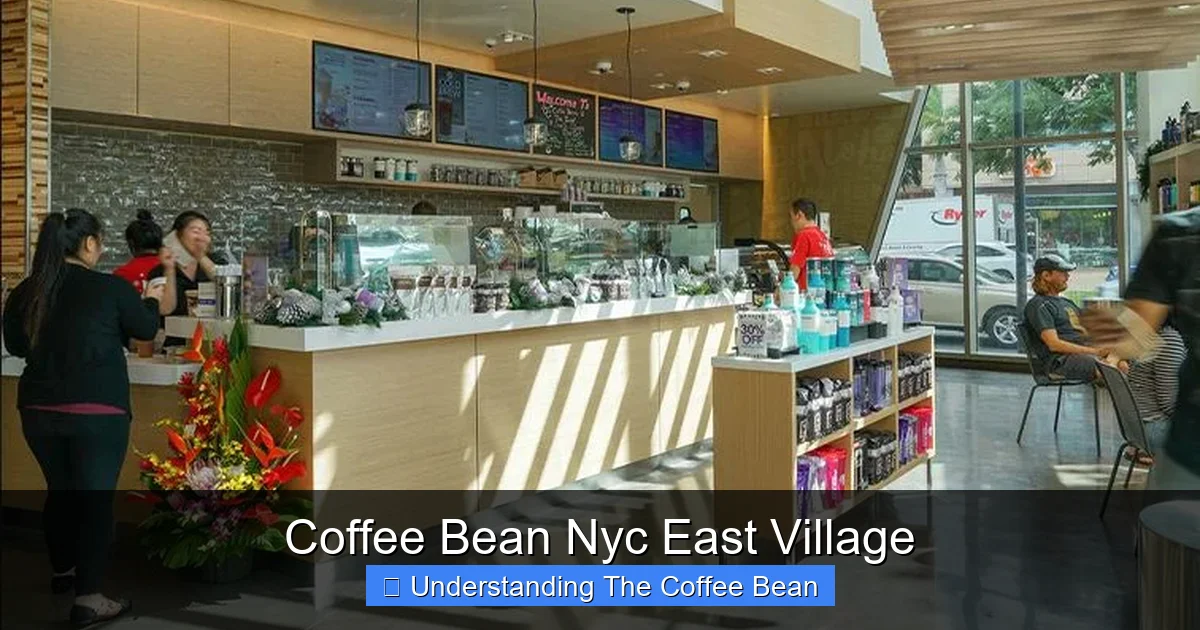 Coffee Bean Nyc East Village