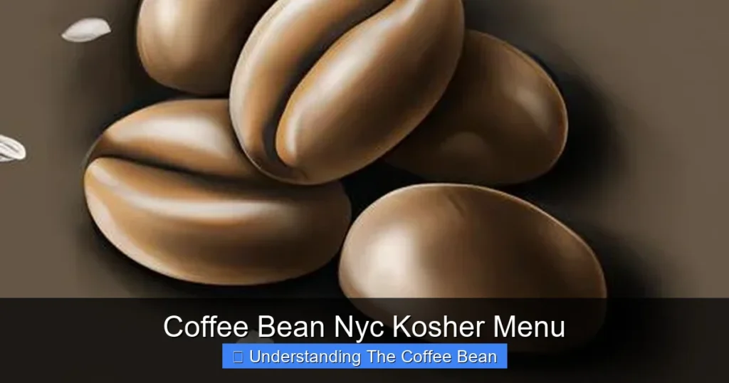 Coffee Bean Nyc Kosher Menu
