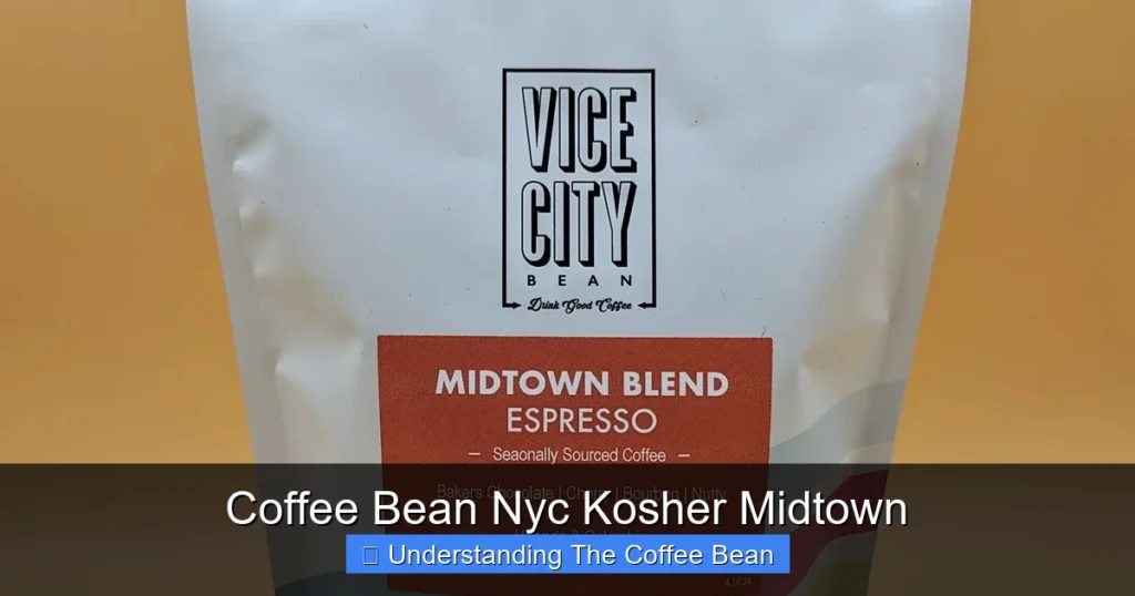 Coffee Bean Nyc Kosher Midtown