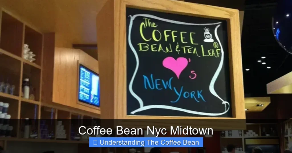 Coffee Bean Nyc Midtown