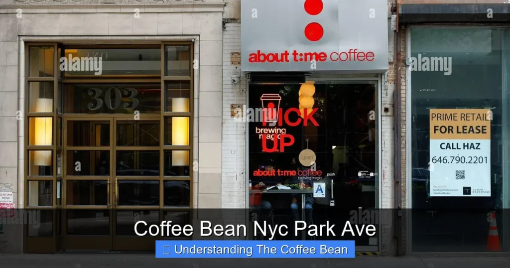 Coffee Bean Nyc Park Ave