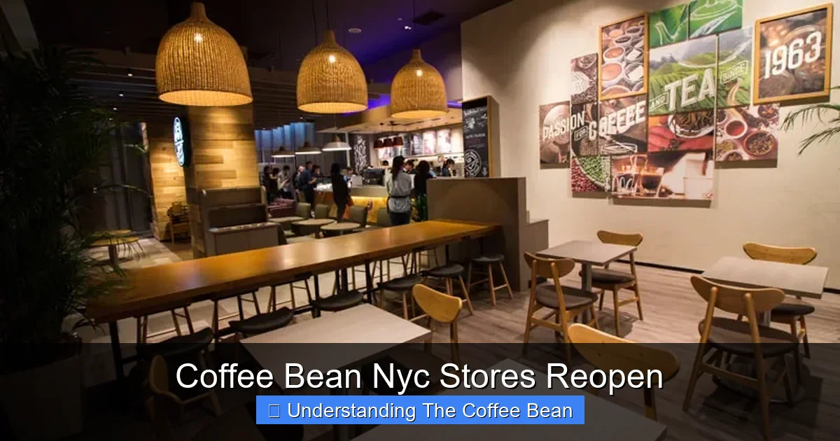 Coffee Bean Nyc Stores Reopen