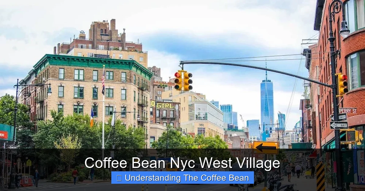 Coffee Bean Nyc West Village