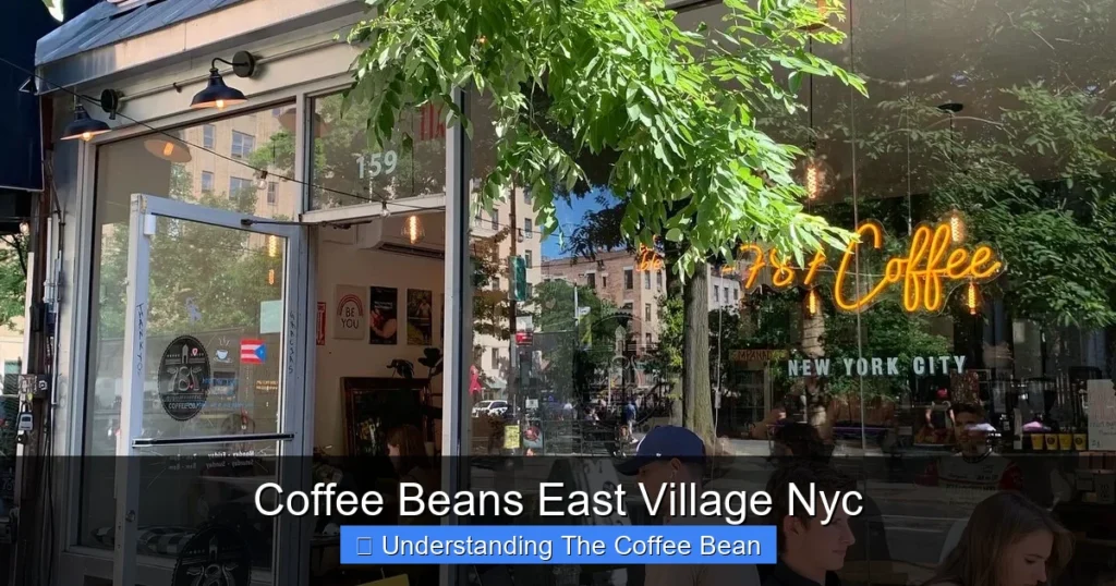Coffee Beans East Village Nyc