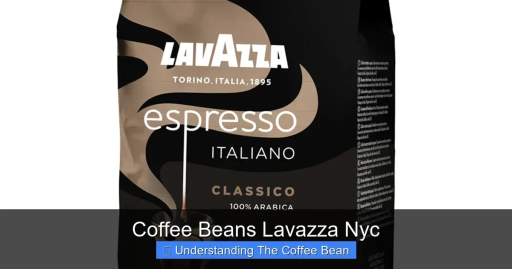 Coffee Beans Lavazza Nyc