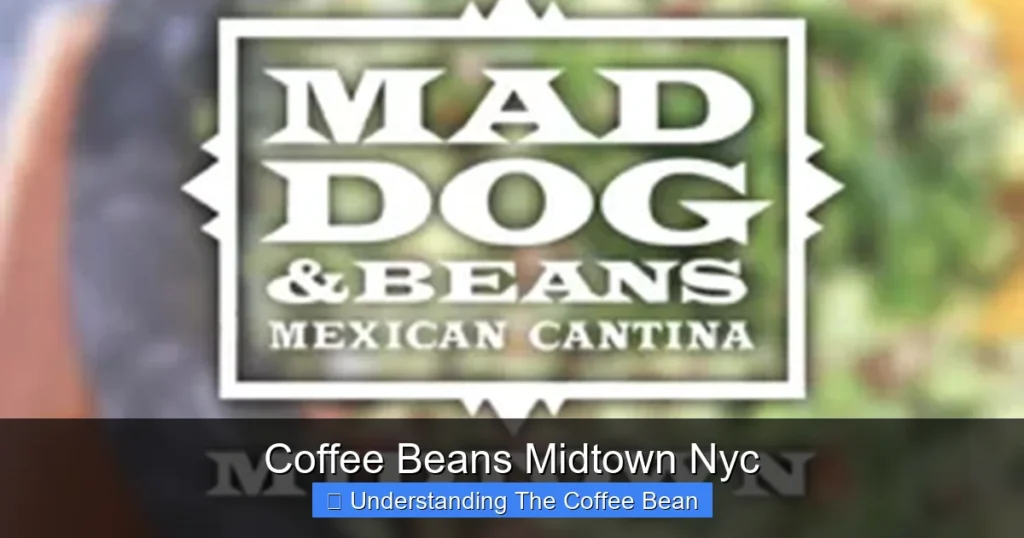 Coffee Beans Midtown Nyc