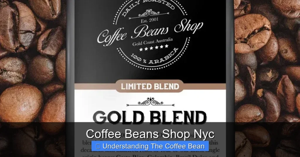 Coffee Beans Shop Nyc