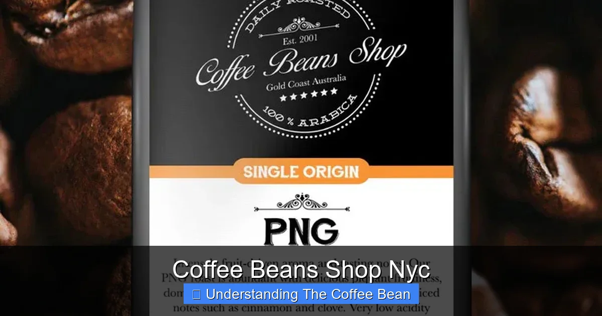 Coffee Beans Shop Nyc