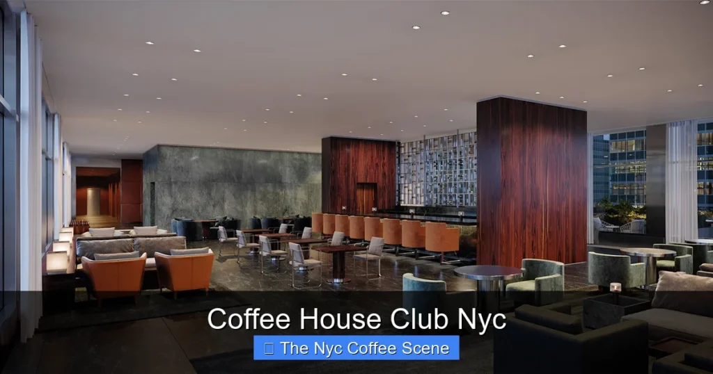 Coffee House Club Nyc
