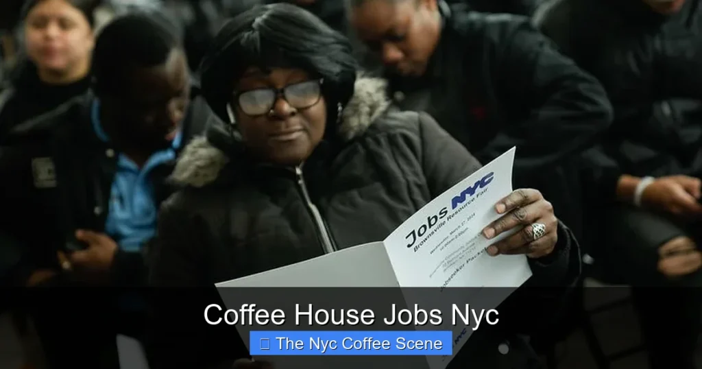 Coffee House Jobs Nyc