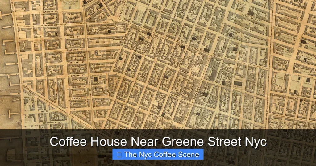 Coffee House Near Greene Street Nyc