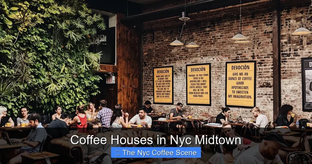 Coffee Houses in Nyc Midtown