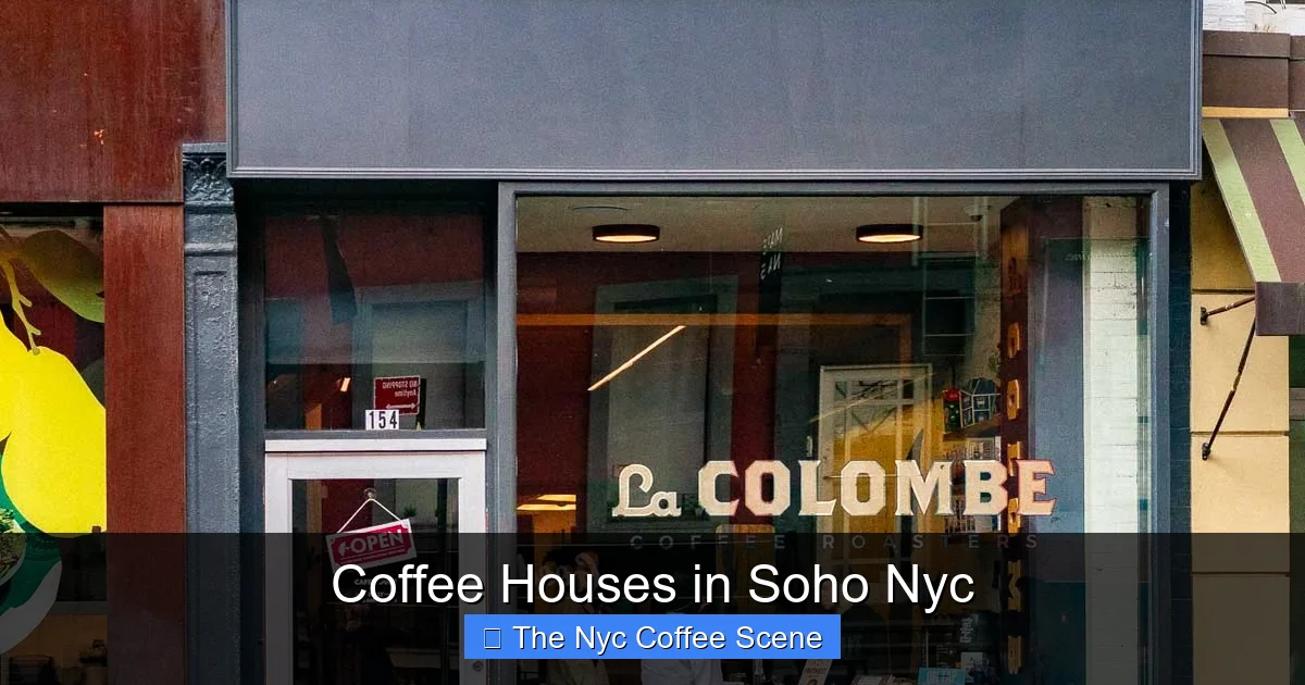 Coffee Houses in Soho Nyc