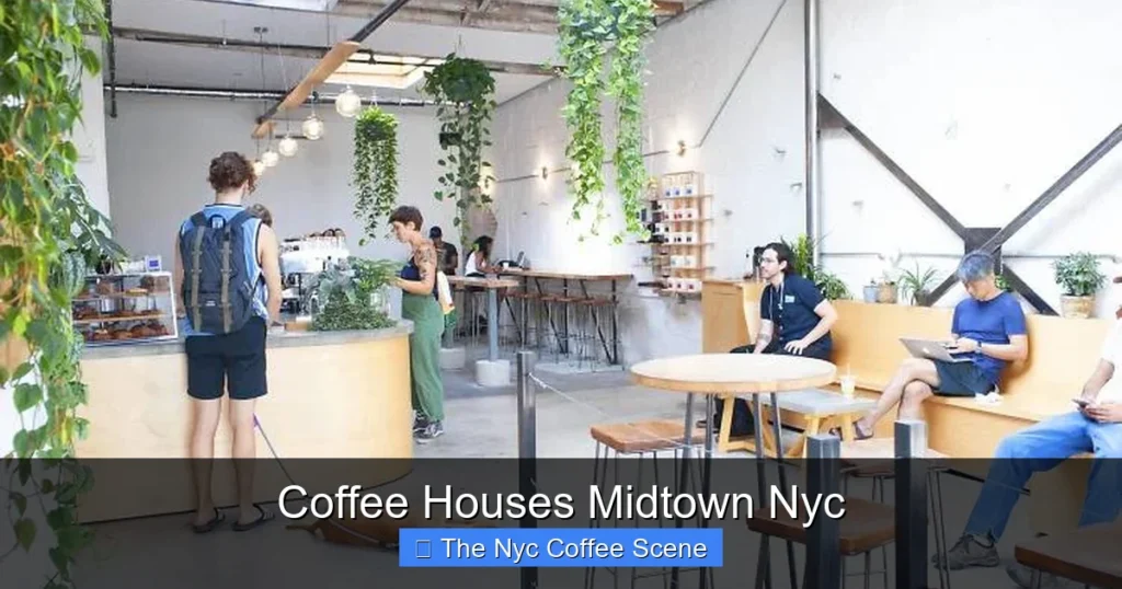 Coffee Houses Midtown Nyc