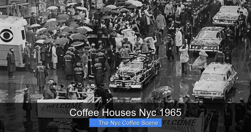 Coffee Houses Nyc 1965