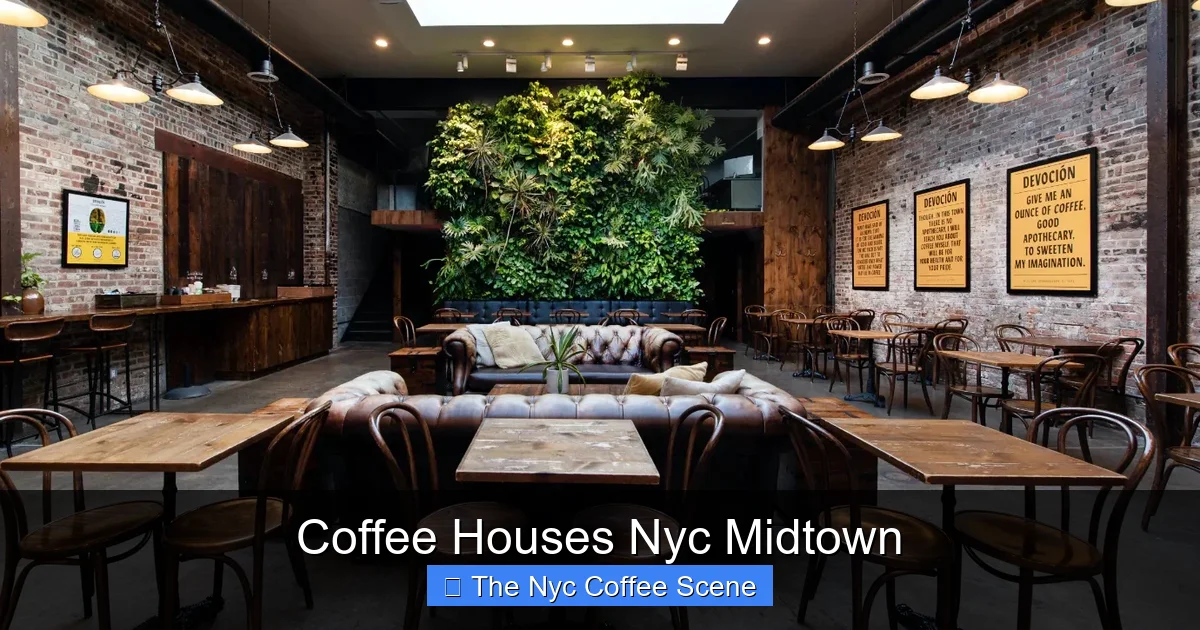 Coffee Houses Nyc Midtown