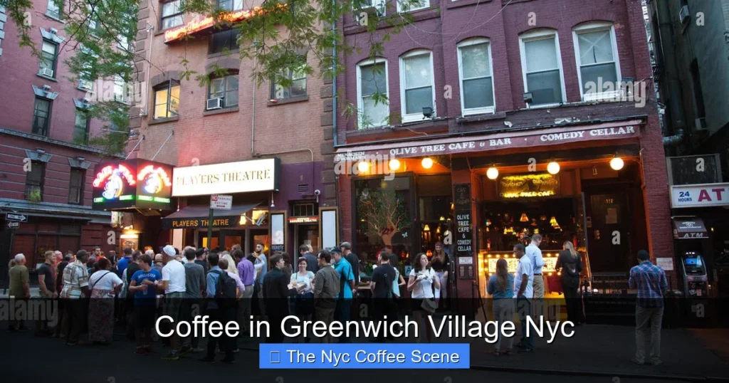 Coffee in Greenwich Village Nyc