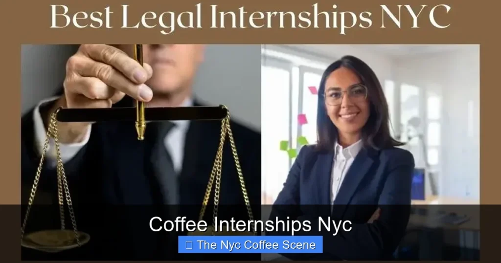 Coffee Internships Nyc