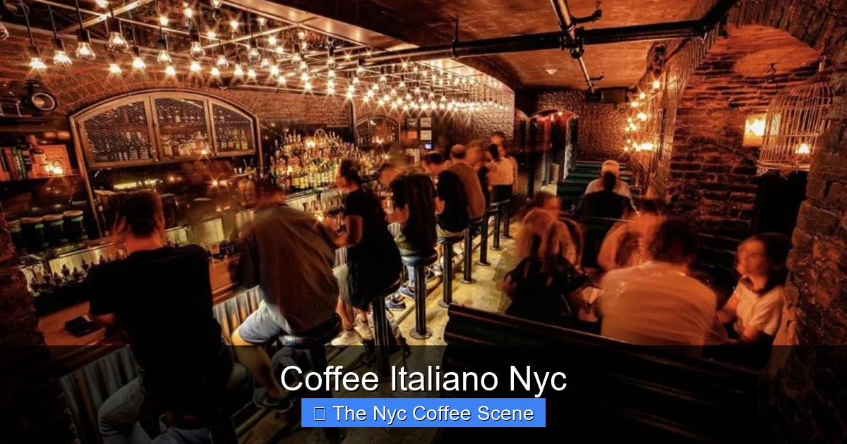 Coffee Italiano Nyc