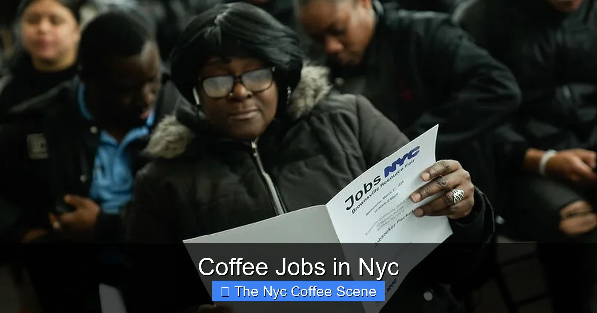 Coffee Jobs in Nyc