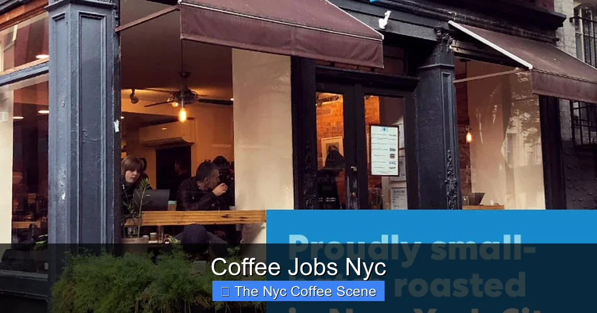 Coffee Jobs Nyc