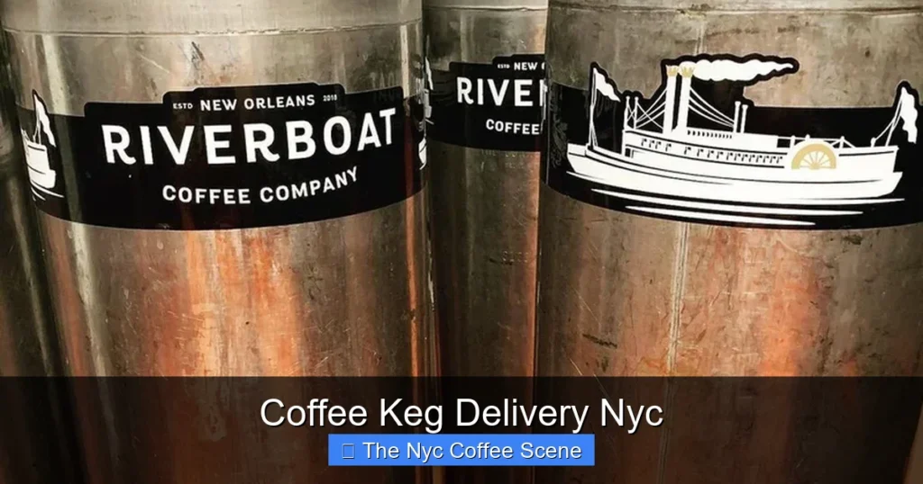 Coffee Keg Delivery Nyc