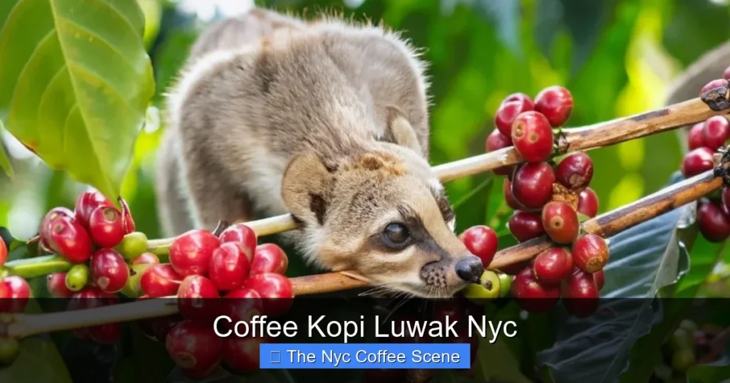 Coffee Kopi Luwak Nyc
