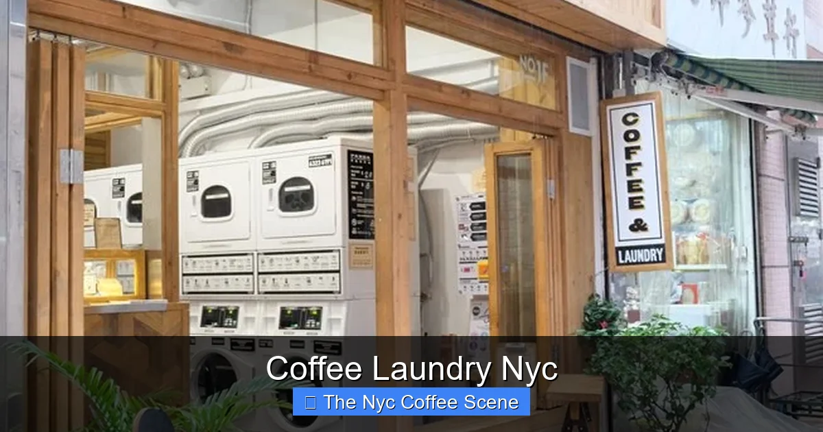 Coffee Laundry Nyc