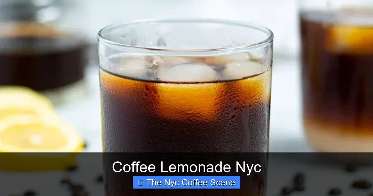 Coffee Lemonade Nyc