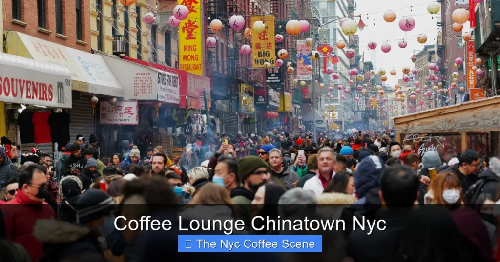 Coffee Lounge Chinatown Nyc