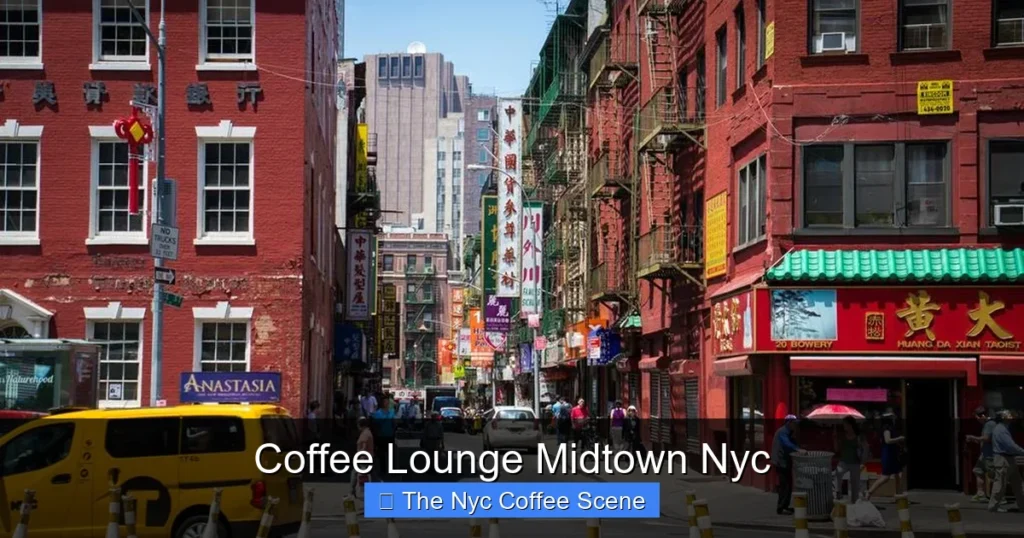Coffee Lounge Midtown Nyc