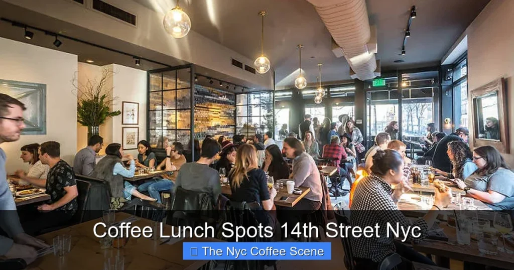 Coffee Lunch Spots 14th Street Nyc