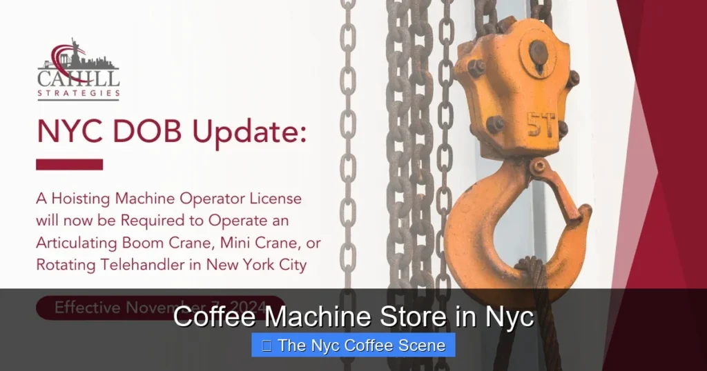 Coffee Machine Store in Nyc