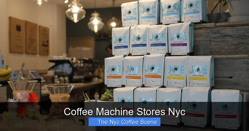 Coffee Machine Stores Nyc