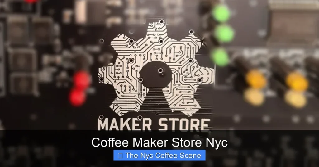 Coffee Maker Store Nyc
