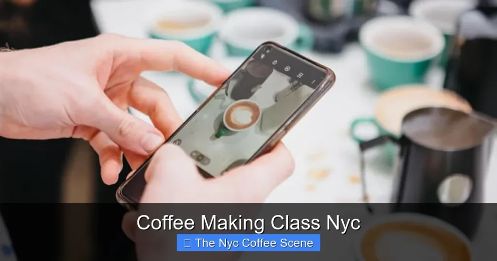 Coffee Making Class Nyc