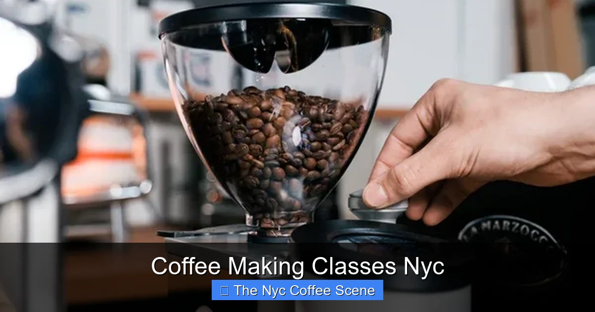 Coffee Making Classes Nyc