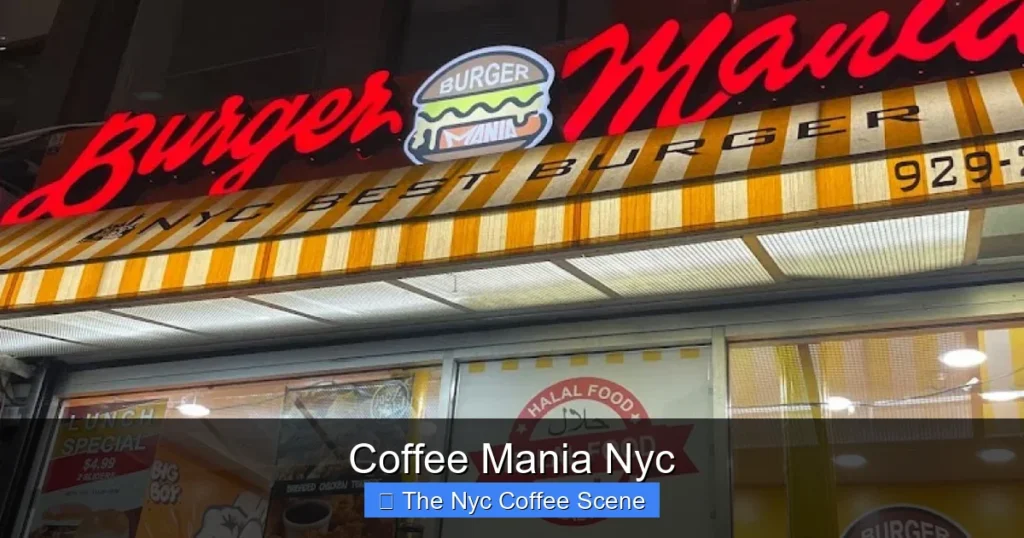 Coffee Mania Nyc